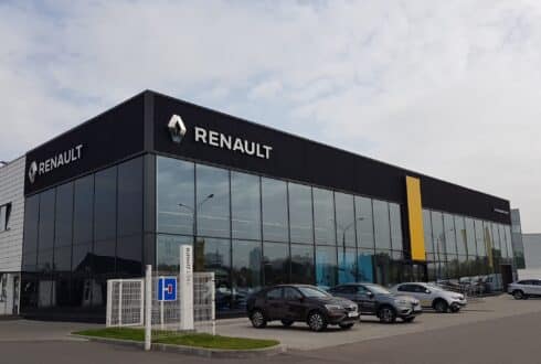Renault car showroom, Minsk